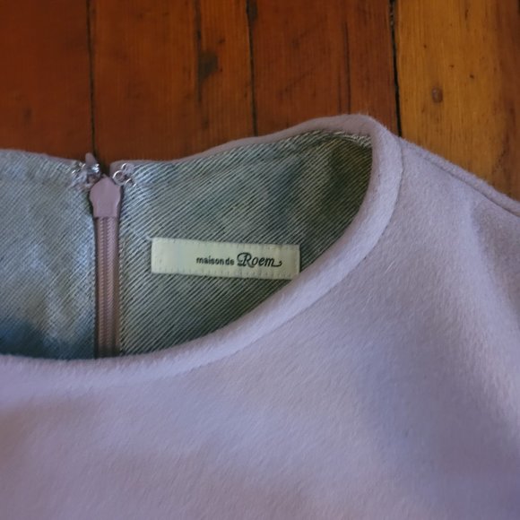 Maison de Roem Mauve Tunic Top, sz Small/Medium - Picture 2 of 7